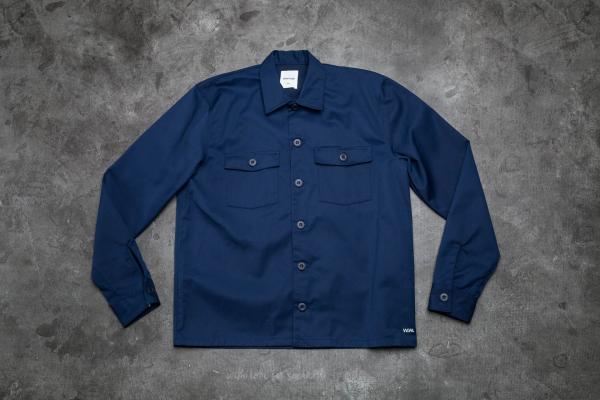 WOOD WOOD Franco Shirt Navy