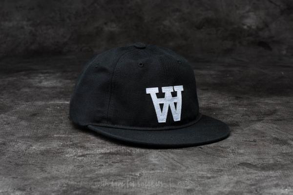 WOOD WOOD Baseball Cap Black