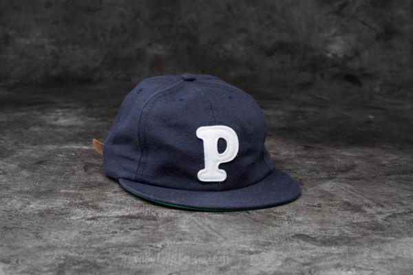 by Parra College P 6 Panel Hat Navy Blue