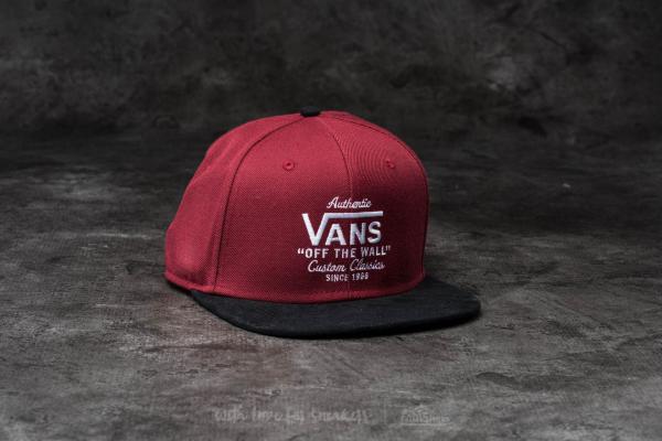Vans Authentic Snapback Rhubarb-Black