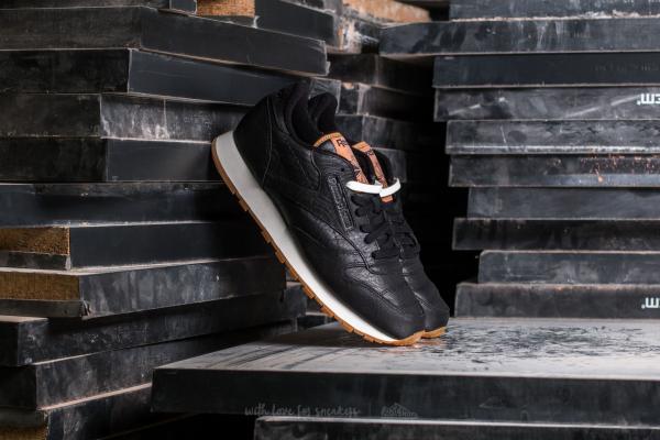 Reebok Classic Leather Boxing Black/ Chalk/ Golden Horizont