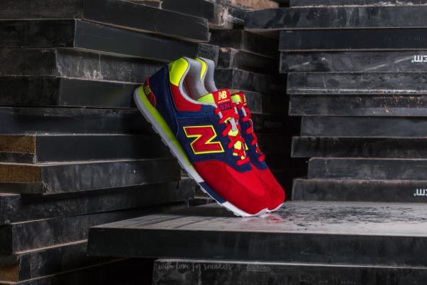 New Balance 574 Basin/ Red