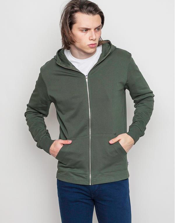 Mikina RVLT 2004 Sweat Zip Army