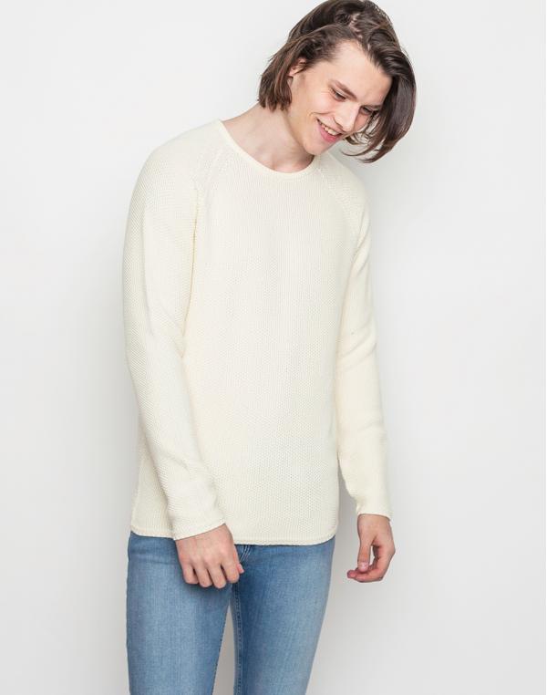 RVLT 6261 Knit Pattern Off White M