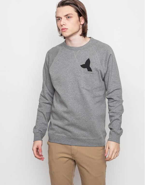 Mikina Loreak In The Pocket HEATHER GREY