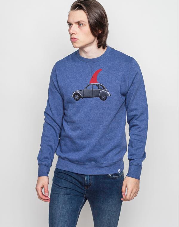 Mikina Loreak Mendian TM 2CV Heather Ink