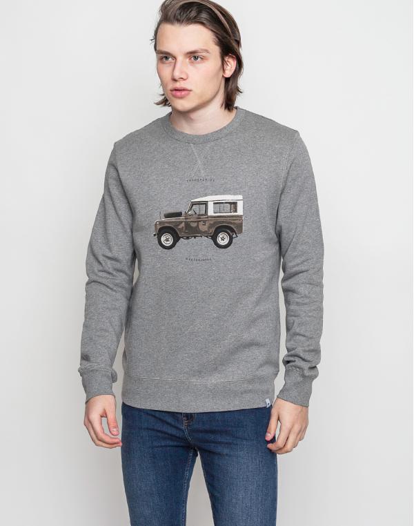 Mikina Loreak Mendian TM Range Rover Heather Grey
