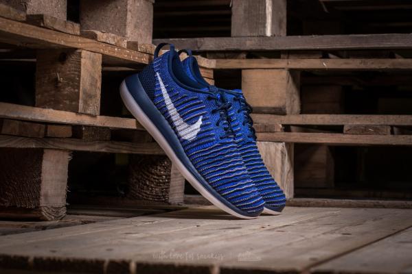 Nike Roshe Two Flyknit College Navy/ White