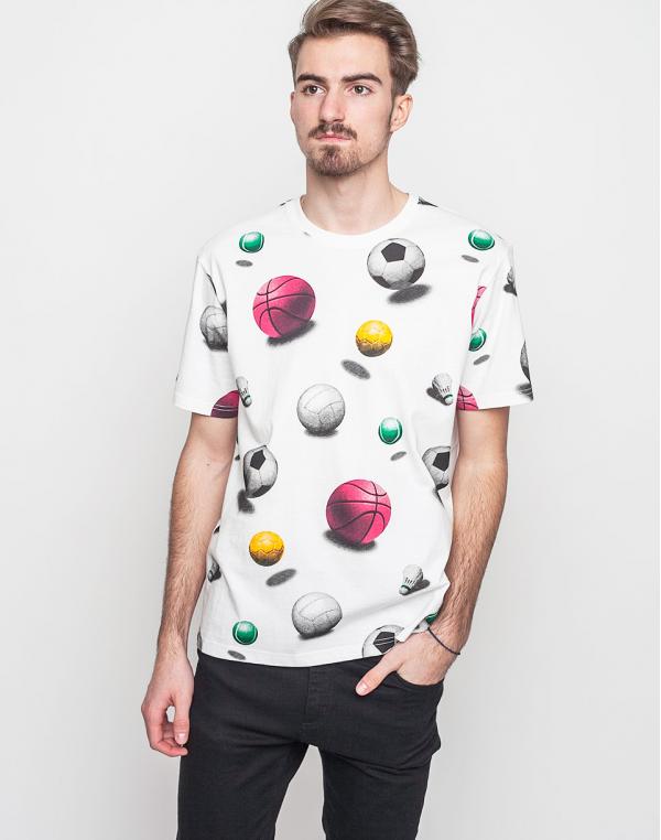 Tee Library Ball White XL