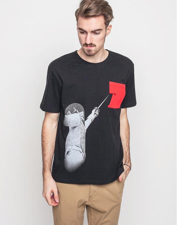 Tee Library Fencing Black S