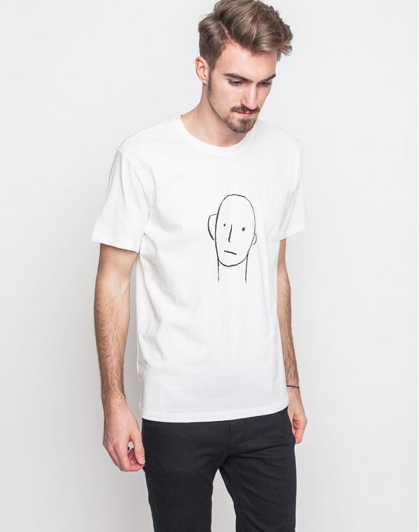 Triko Art of Scribble Go In And Out The Other Off White (WH)