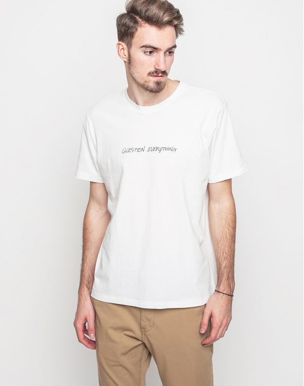 Triko Art of Scribble Question Everything Off  White (WH)