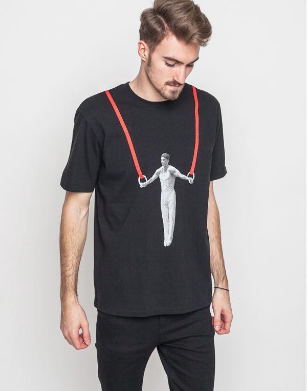 Triko Tee Library Rings Black