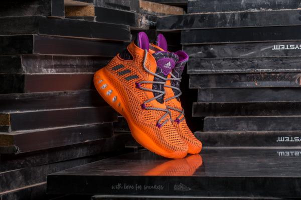 adidas Crazy Explosive Primeknit Glow Orange / Silver Metallic / Solid Grey