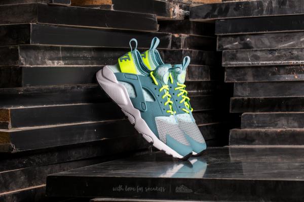 Nike Air Huarache Run Ultra GS Glacier Blue/ Volt-Mica Blue