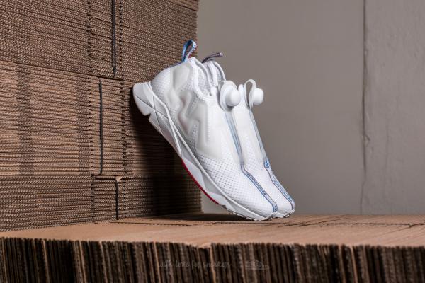 Reebok Pump Supreme Jacquard Tape White/ Blue/ Red