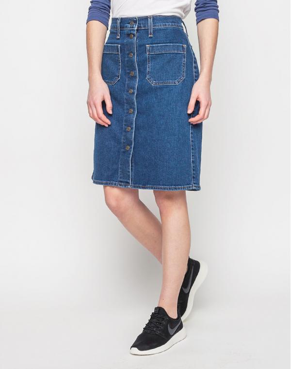Sukně Levi´s® Front Detailed Indigo Velvet