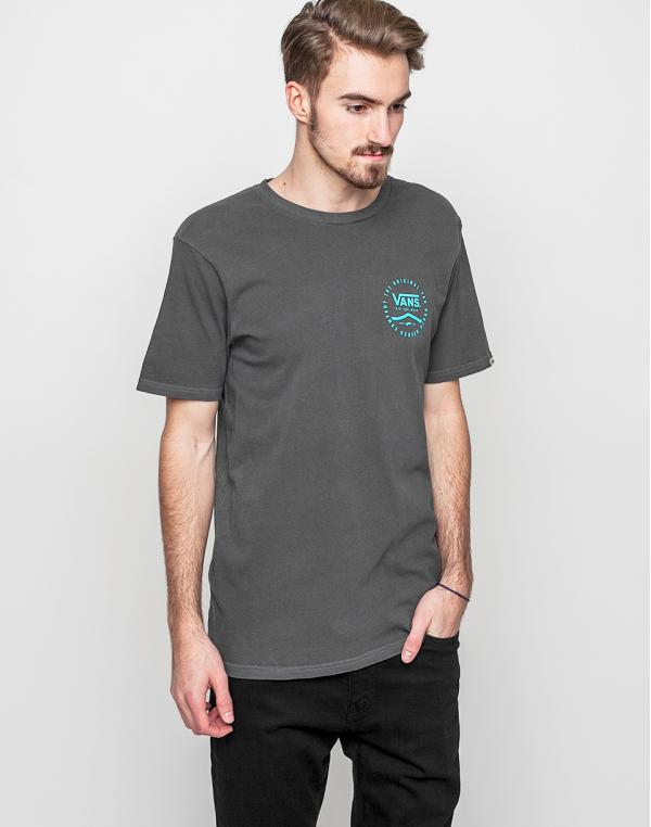 Triko Vans Washed Original Black Overdyed