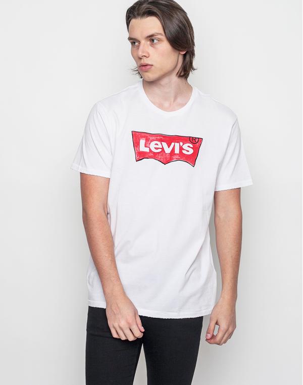 Logo tee Levi´s® Housemark Best White