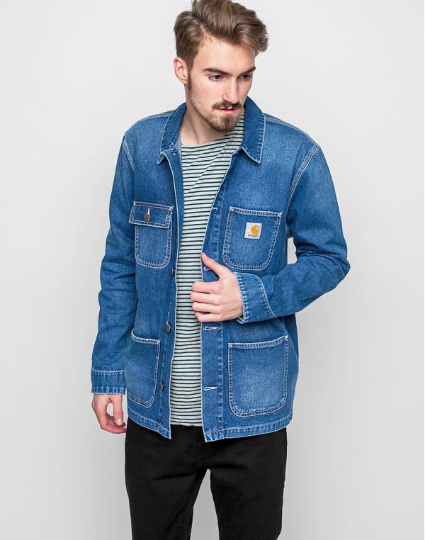 Bunda Carhartt WIP Michigan Chore Blue True Stone