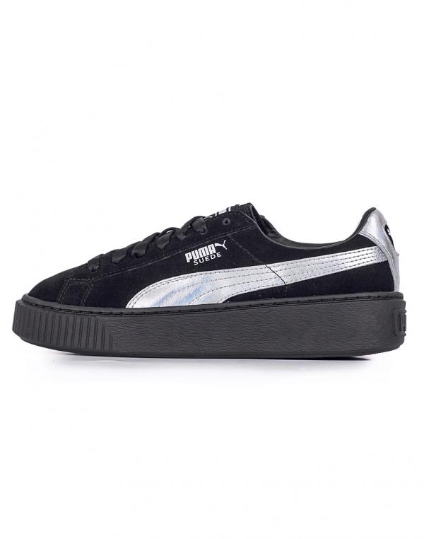 Sneakers - tenisky Puma Suede Platform Explosive Black