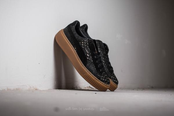 Puma Platform ExotSkin Wn's Puma Black-Gold