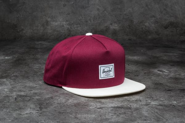 Herschel Supply Co. Dean Cap Natural/ Windsor Wine