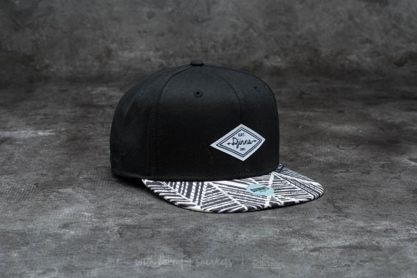Djinn's 6 Panel Alopa Snapback Black