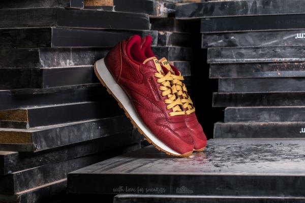 Reebok Classic Leather Boxing Rugged Maroon/ Chalk-Gum