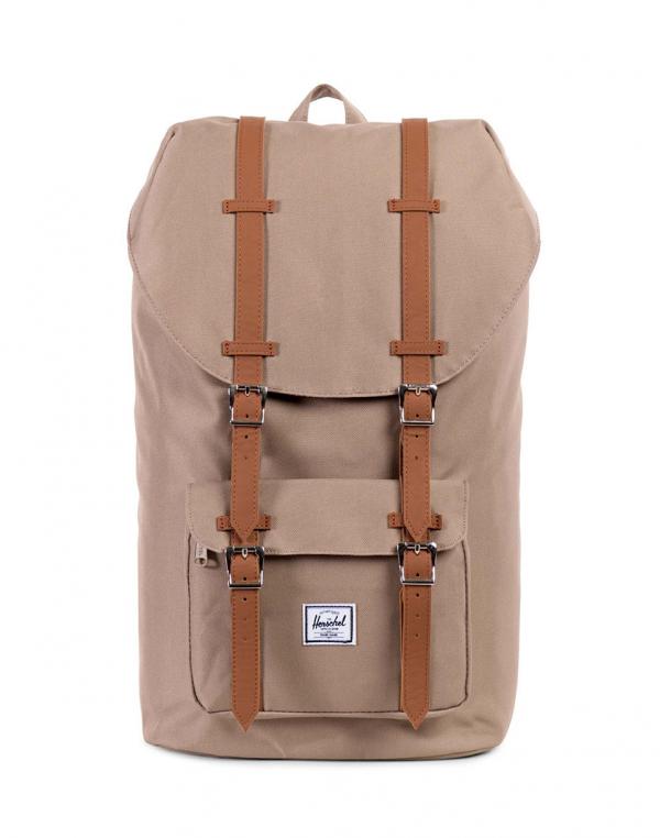 Batoh Herschel Supply Little America Brindle / Tan Synthetic Leather