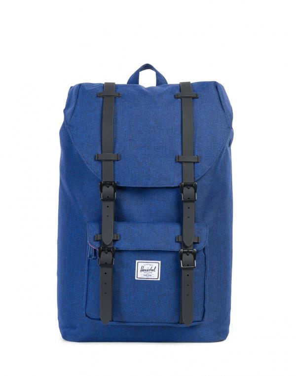 Batoh Herschel Supply Little America Mid-Volume Eclipse Crosshatch / Black Rubber