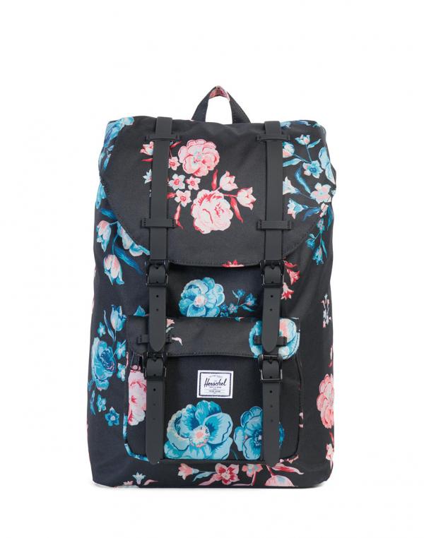 Batoh Herschel Supply Little America Mid-Volume Pastel Petals / Black Rubber