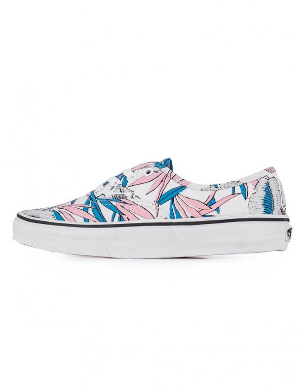 Sneakers - tenisky Vans Authentic (Tropical Leaves) True White