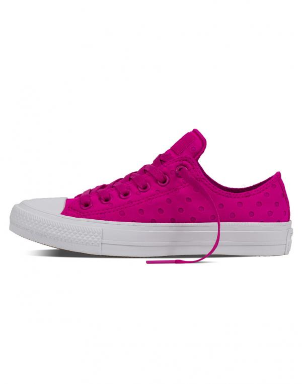 Converse Chuck Taylor All Star II Magenta Glow / Magenta Glow / White 38