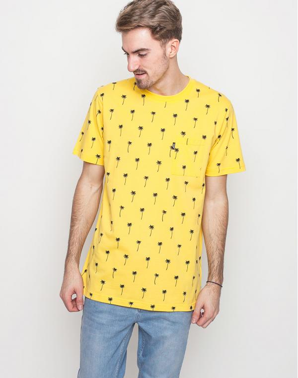 Triko WeSC Maxwell Palms AOP WeSC Yellow