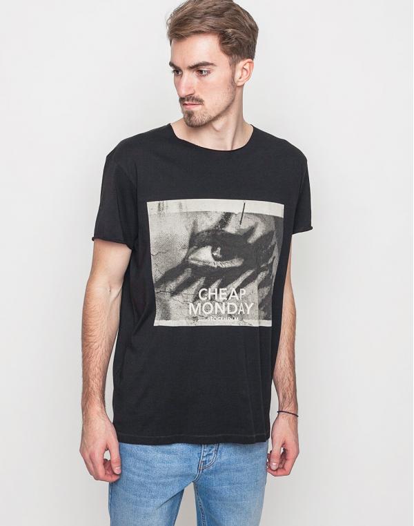 Triko Cheap Monday Standard Flash Eye Black
