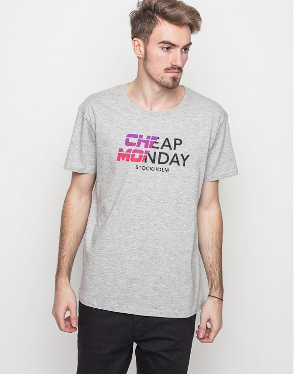 Logo tee Cheap Monday Standard Future Logo Sport Melange