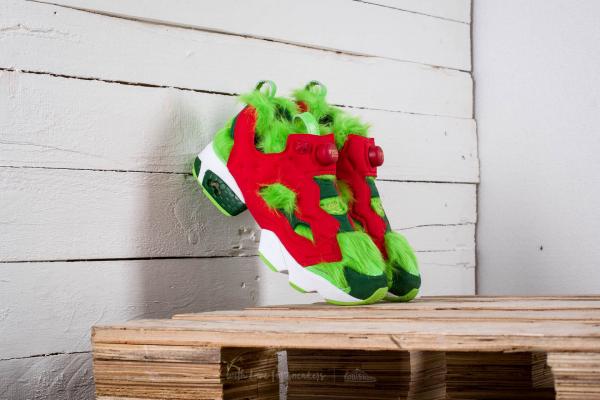 Reebok Instapump Fury CV Semi Solar Green/ Scarlet/ Pine Green/ Gold Metallic/ White