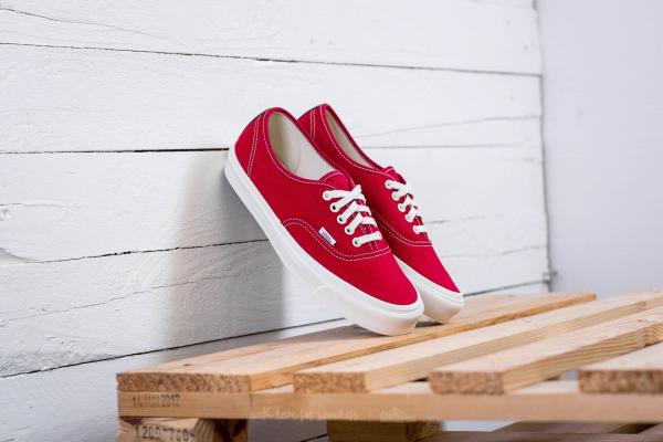 Vans OG Authentic LX (Canvas/ Suede) Chilli Pepper/ Teak