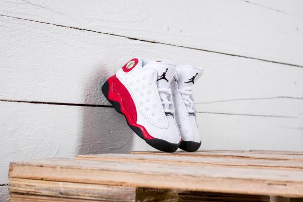 Jordan 13 Retro BT White/ Black-True Red-Cool Grey