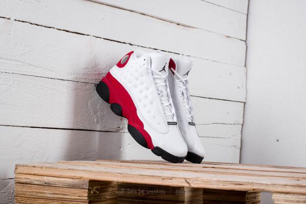 Air Jordan 13 Retro BG White/ Black-True Red-Cool Grey