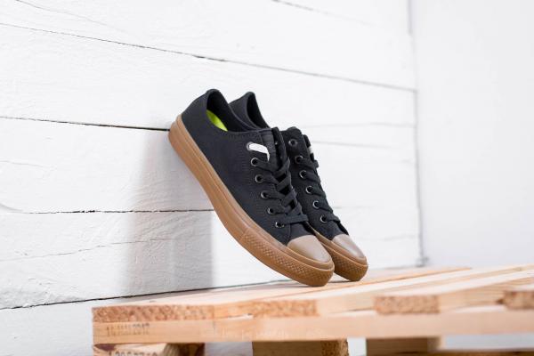 Converse Chuck Taylor AS II OX Black/ Black/ Gum