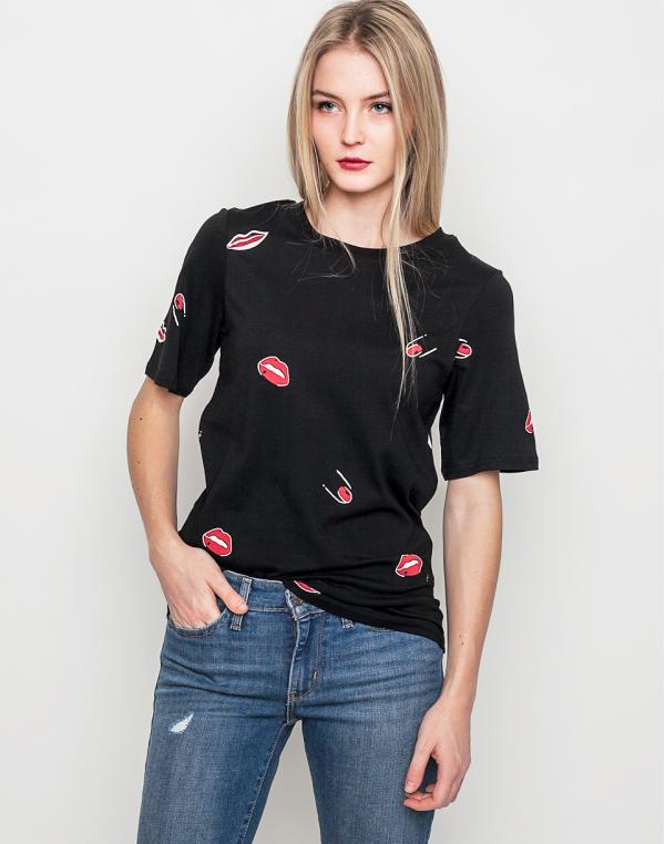 Triko Cheap Monday Breeze Makeup Black