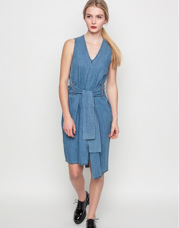Šaty Cheap Monday Rizzle Denim Fans Blue