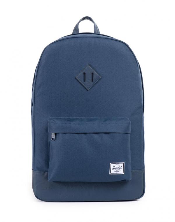 Herschel Supply Heritage Navy/Tan Synthetic Leather