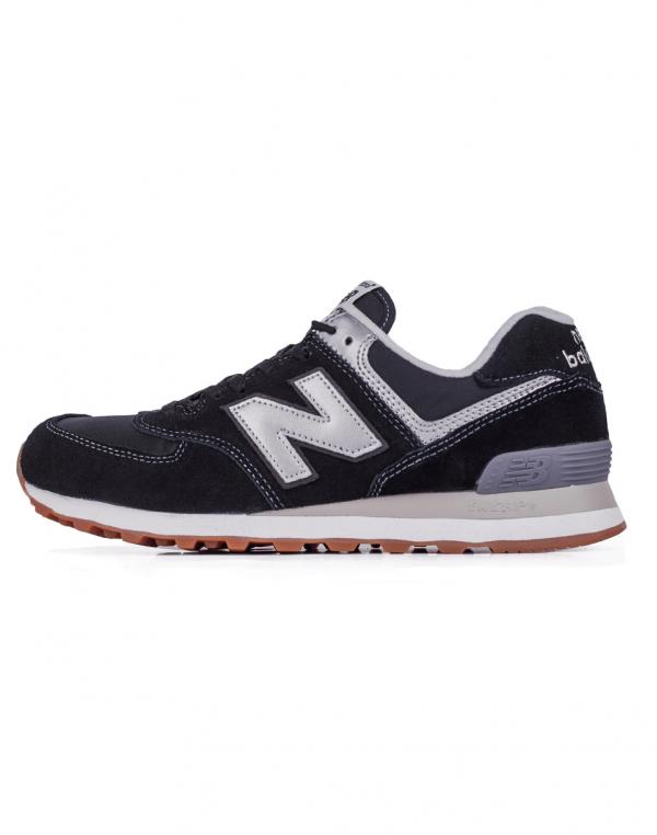 Sneakers - tenisky New Balance ML574 Black with Grey & White