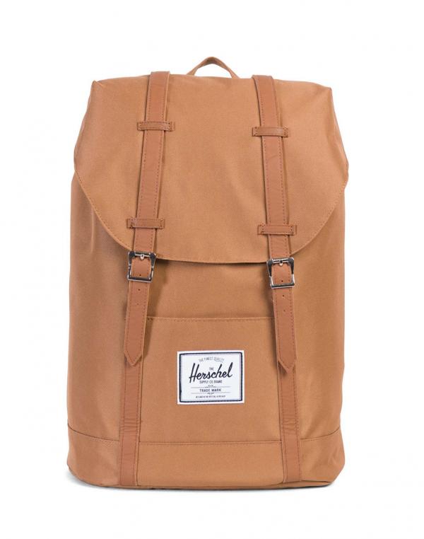 Batoh Herschel Supply Retreat Caramel / Tan Synthetic Leather