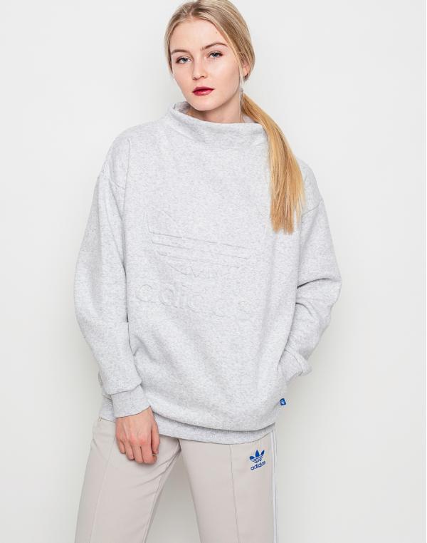 Mikina Adidas Originals Sweatshirt Light Grey Heather