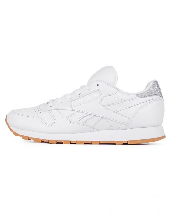 Sneakers - tenisky Reebok Classic Leather Met Diamond White / Gum