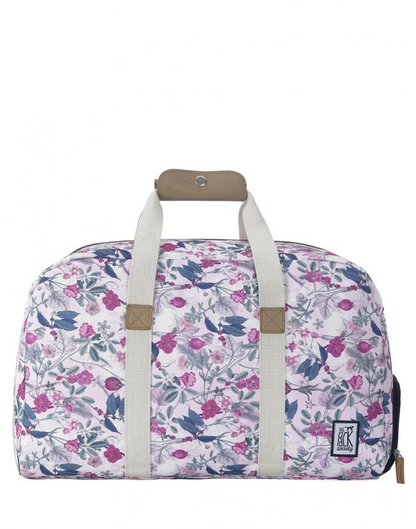 Taška The Pack Society Weekender Pink Botanical Allover